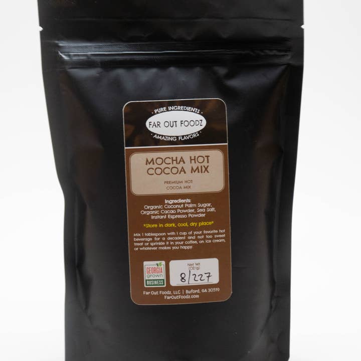 Far Out Foodz - Wholesale Hot Cocoa Mix/Kit - Hot Cocoa Mix - Mocha Flavor