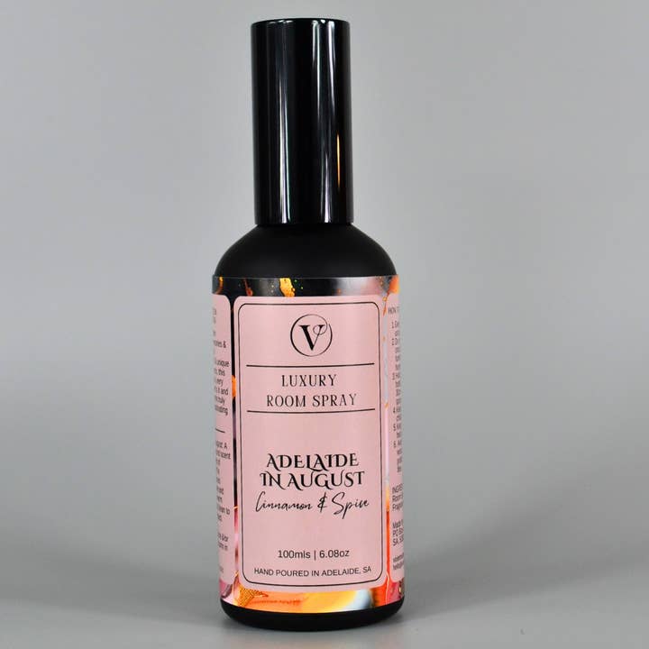Violet Matters - Wholesale Room & linen spray - 100ml Room Spray - Adelaide in August: Cinnamon & Spice1