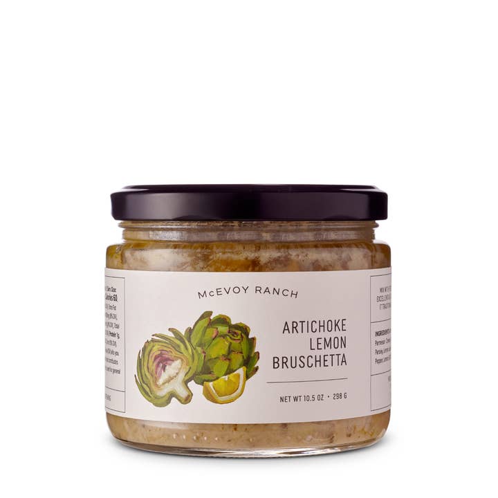 Bruschetta – Artichoke Lemon, 10.5 OZ for wholesale by McEvoy Ranch