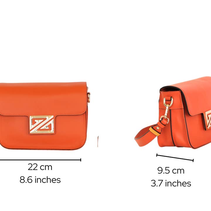 ZIPPERLY, INC – Engroshandel Crossbodytaske - Dame – Mimi Taske - Italiensk Ægte Læder - Crossbody/Skuldertaske - Made in Italy