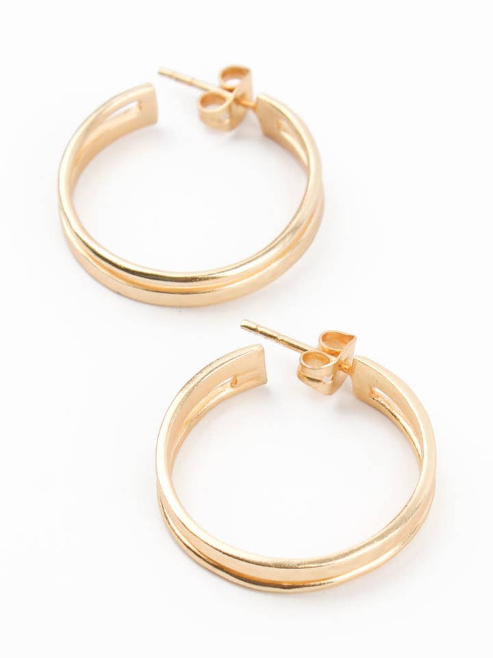 CERCEAU EN OR D'ÉPAISSEUR MOYENNE pour la vente par My Doris