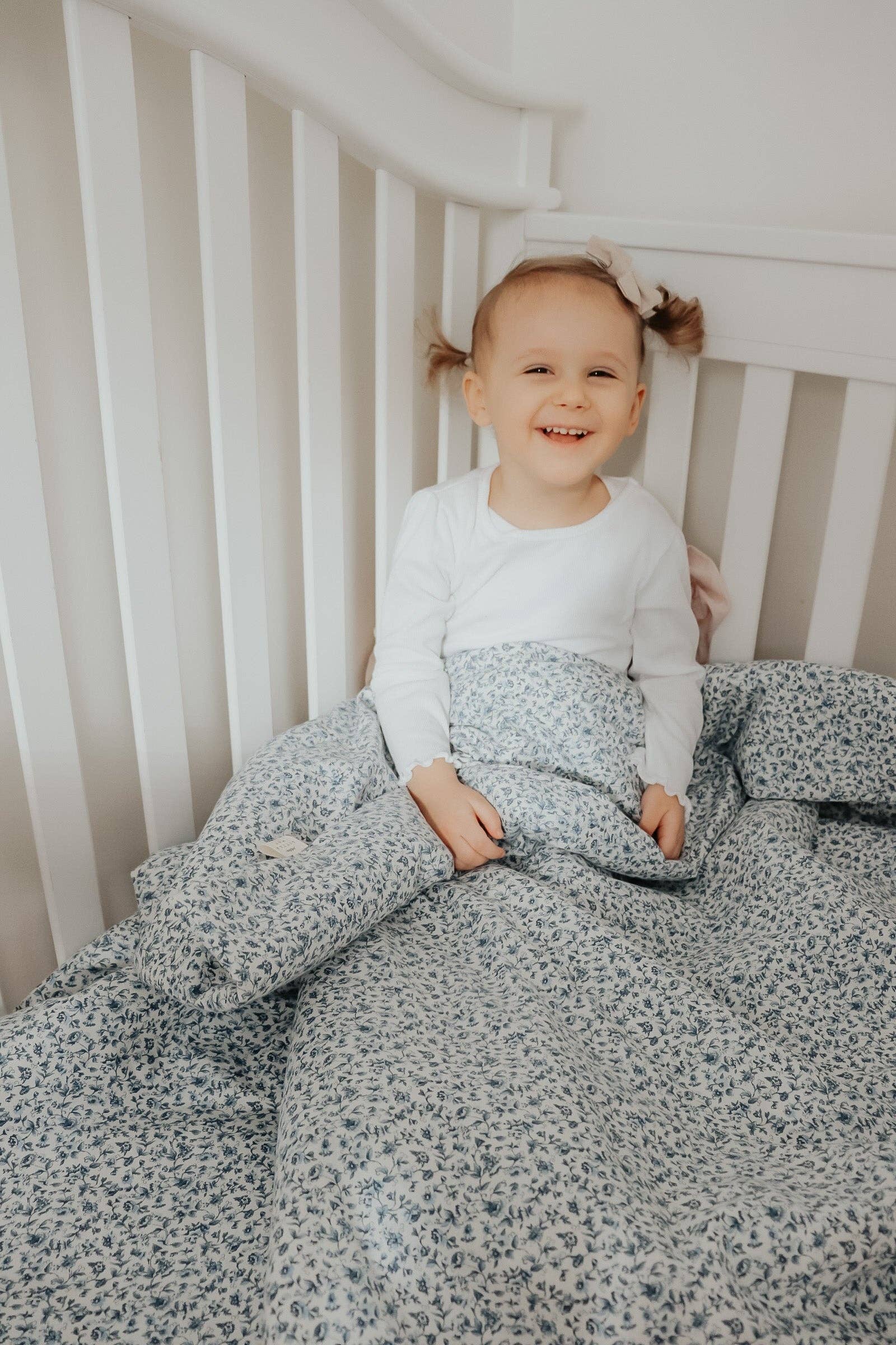 Little Mae and Co – wholesale Quilt – Kids & Baby – Floret Crib Quilted Blanket8