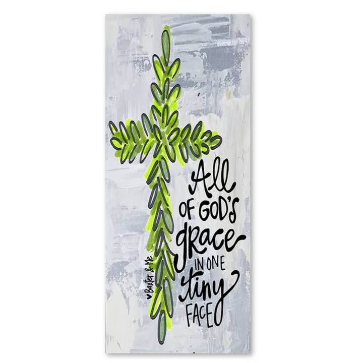 All Of God's Grace - Wrapped Canvas for wholesale by Baxter & Me