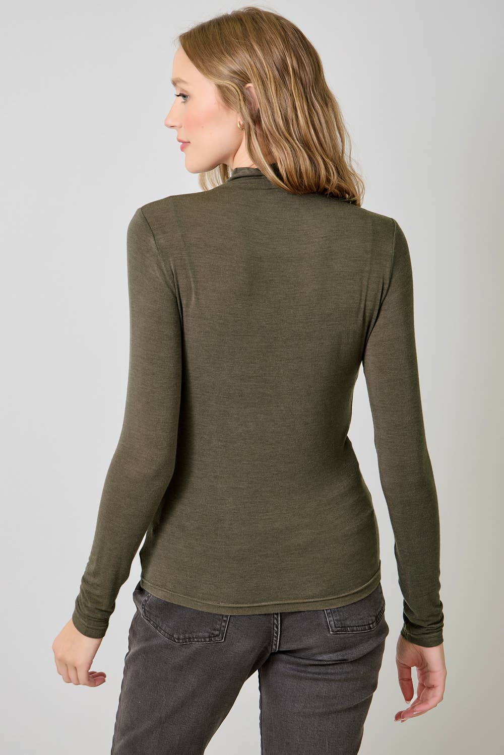 Mystree – wholesale Stickad topp - Dam – 61274 Nödvändig Mock Neck Topp17