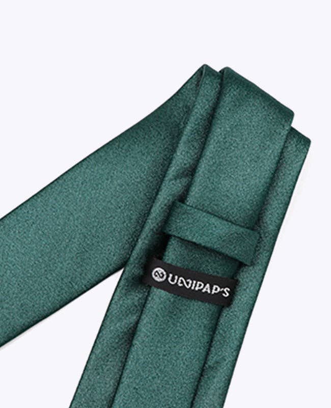 Unipap's - Wholesale Necktie - Men's - Green Sequin Tie No. 2 for Men in Polyester "Armand"1