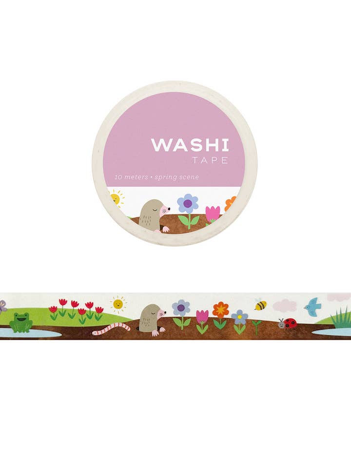 Frühlingsszene Washi-Tape für den Großhandel von Girl of All Work