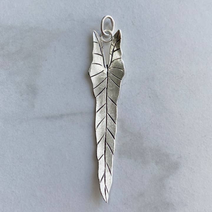 Philodendron Spiritus Sancti Pendant for wholesale by J.Mancarella Jewelry