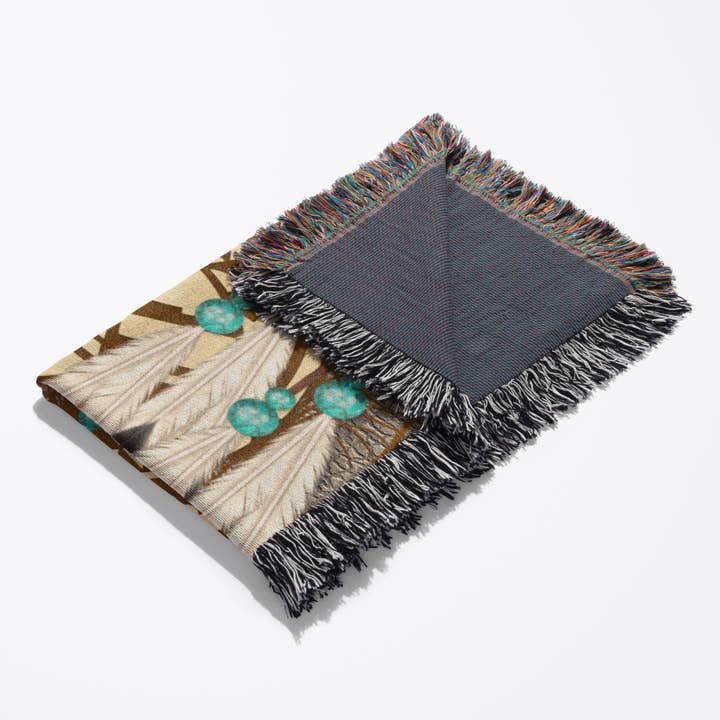 3dRose - Wholesale Throw Blanket - 3dRose, Designer One of A Kind Native American Art, Blanket3