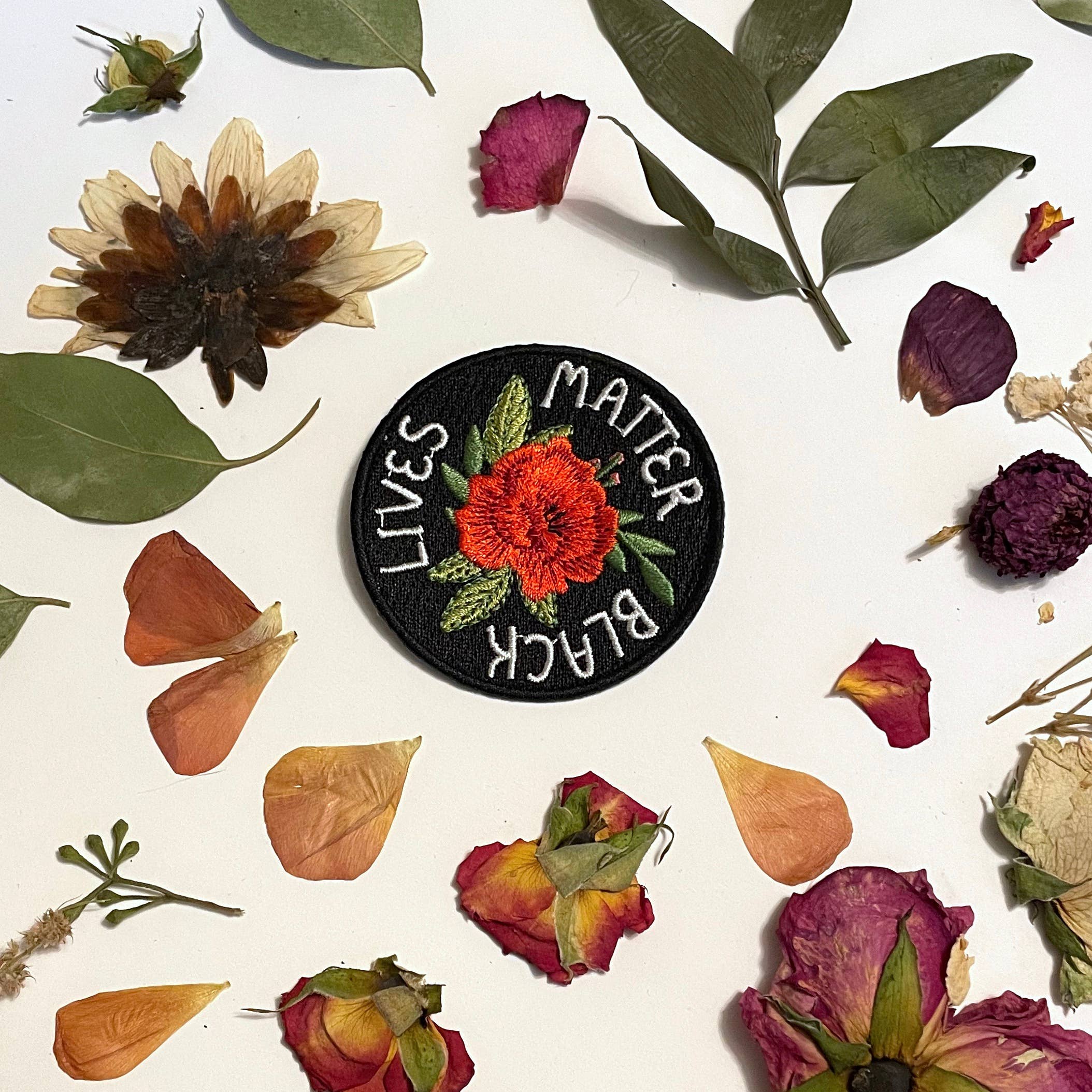 Wild Optimist – Großhandel Aufnäher – BLM Hochtemperatur-Bügelapplikation Patch1