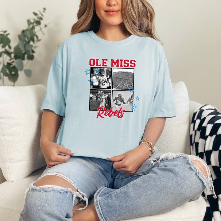 Ole Miss Rebels BW Photos for wholesale by Simply You Customs