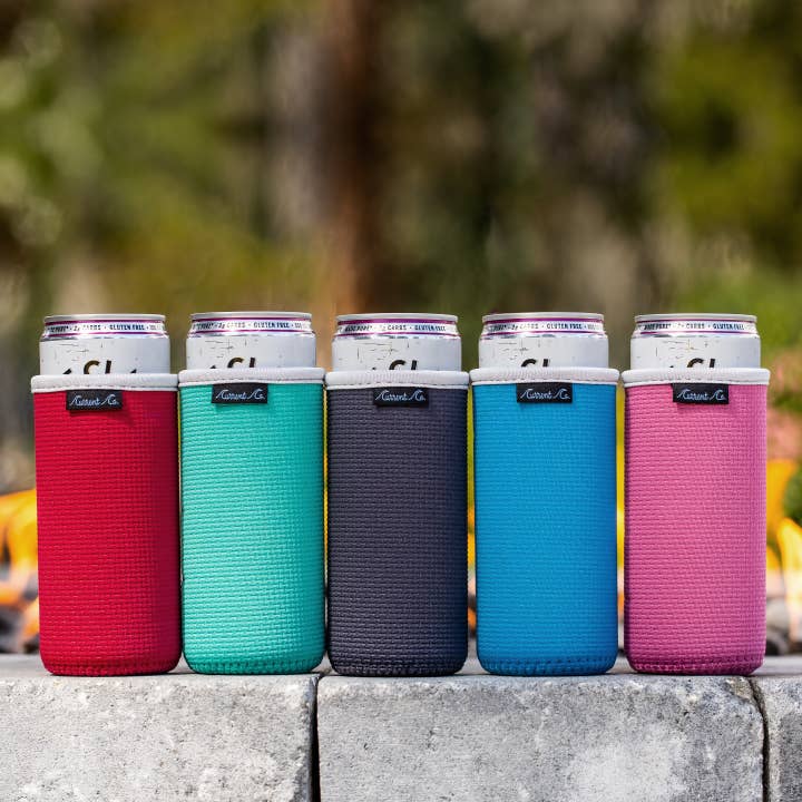Slim Can Koozies for Slim Seltzers, & Beers - (Packs of 5) for wholesale by Current Co.