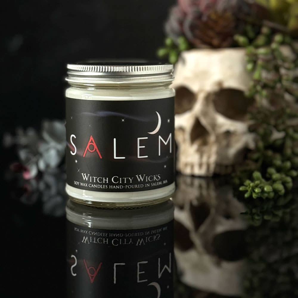 Witch City Wicks - Wholesale Jar/Filled Candle - Salem soy wax candle 1