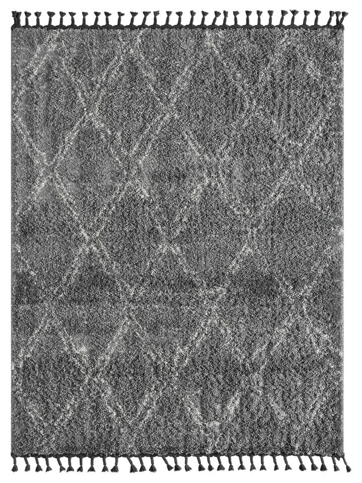 Tappeto Contemporaneo Lineare Grigio e Avorio Abani Willow per la vendita all'ingrosso da parte di Abani Rugs