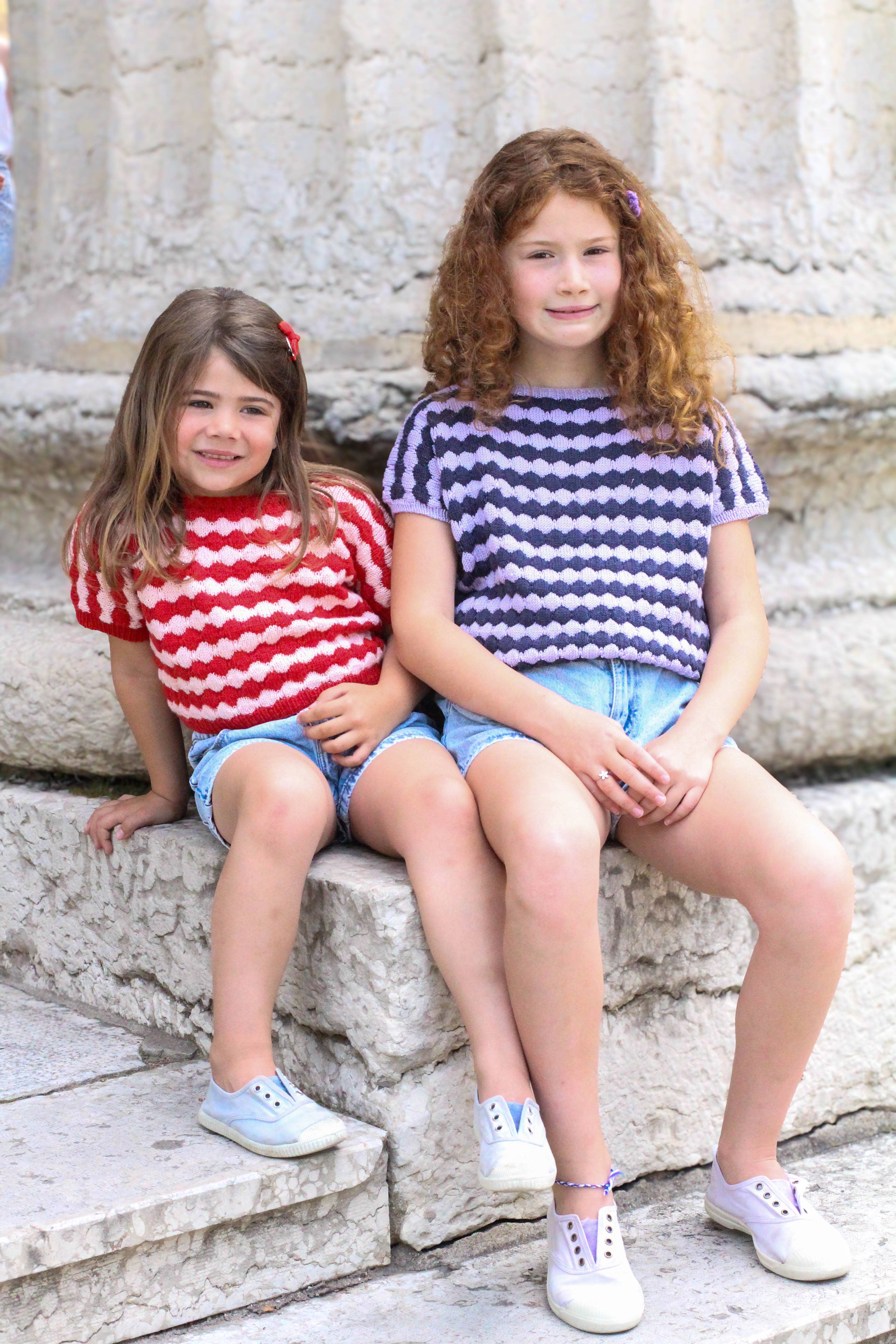 Lise Tailor - Venta al por mayor Material para punto/ganchillo - Patrón de tejido - Top Mona (niños y adultos)20