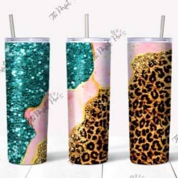 Animal print geode for wholesale by The Perfect Piece by Jo and Co