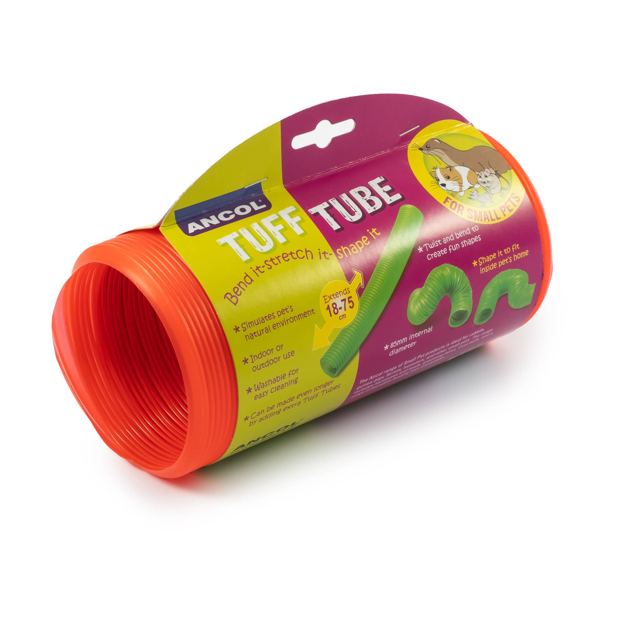 Ancol Pet Products Ltd - Wholesale Pet Toy - Not Cat/Dog - Tuff Tube for Small Pets1
