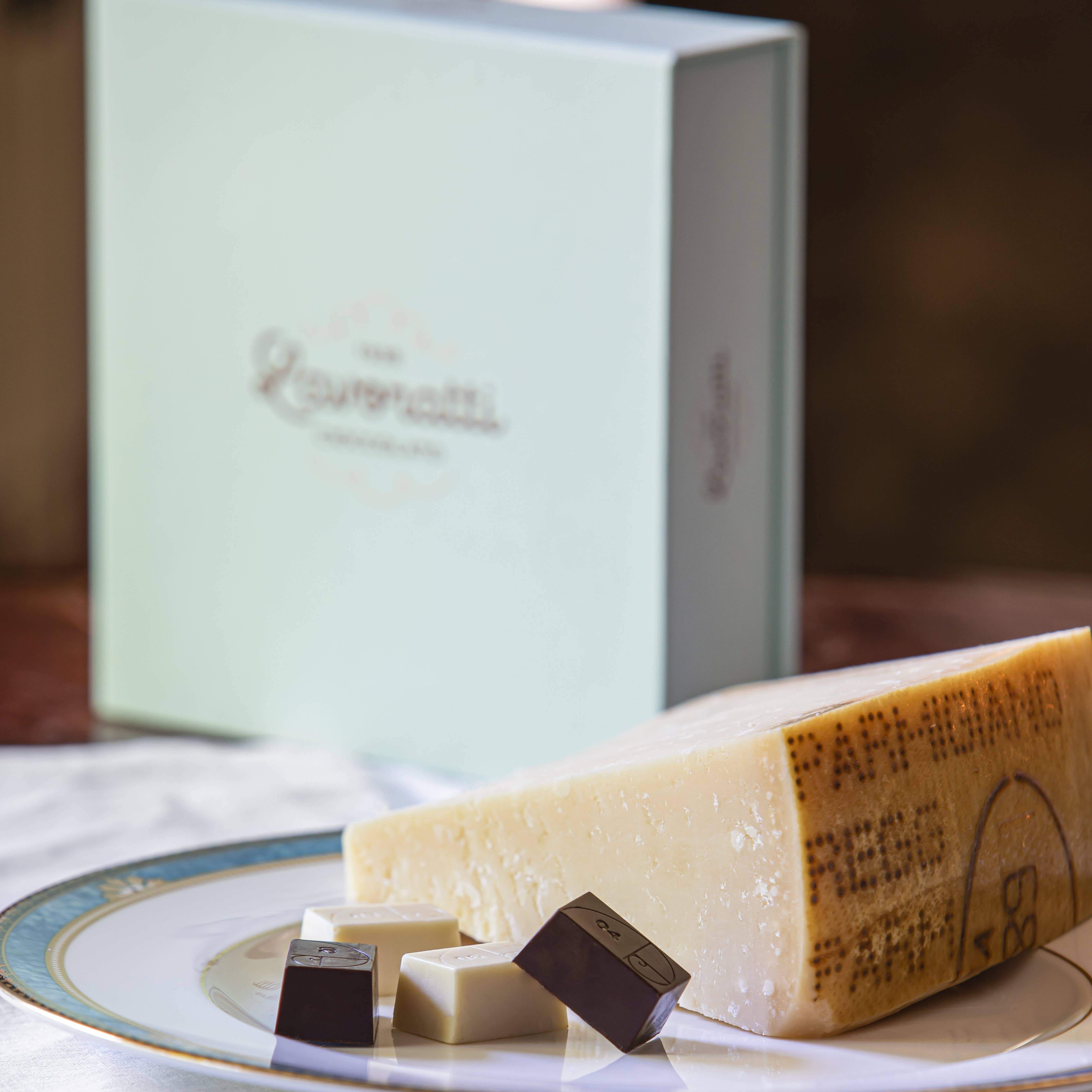 Cioccolato Lavoratti 1938 - Venta al por mayor Caja de bombones - Bombones aperitivo de chocolate con Parmigiano Reggiano6