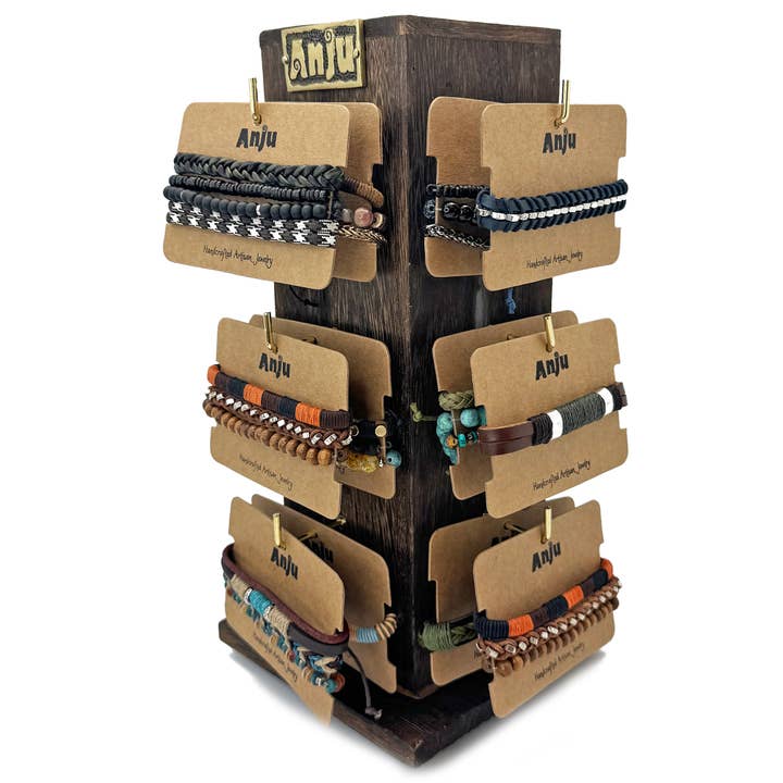 Anju Jewelry – Großhandel Schmuck – Herren – Aadi Herren-Kollektion 24 verschiedene Armbänder, ohne Display