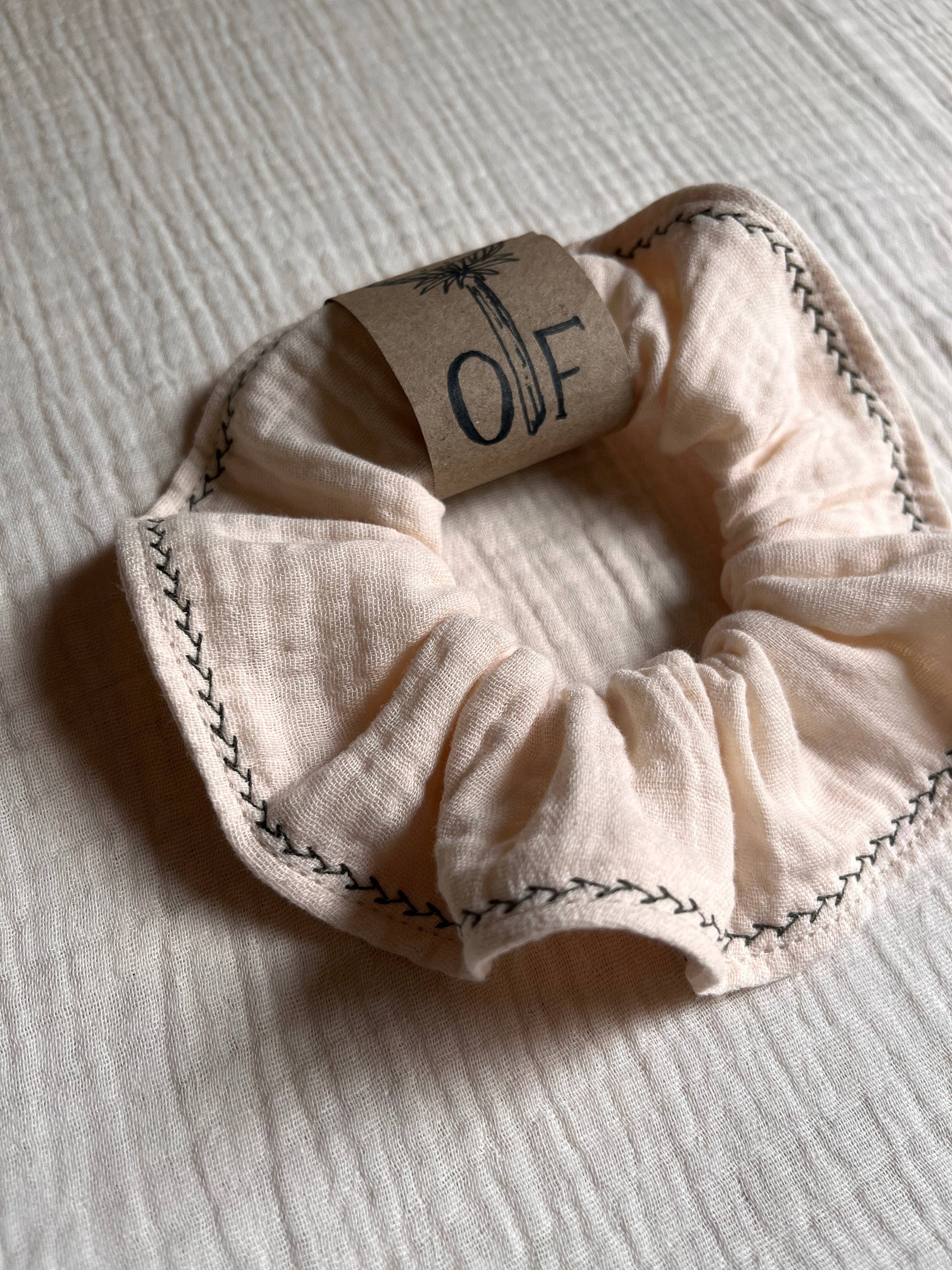 Orla & Fern – wholesale Scrunchie - Women’s – Scrunchie - embroidered cotton2