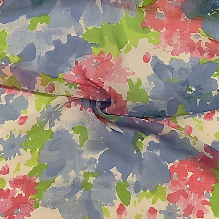 Tissu en chiffon multicolore 56/58" pour robes et écharpes pour la vente par Radyan Fabrics