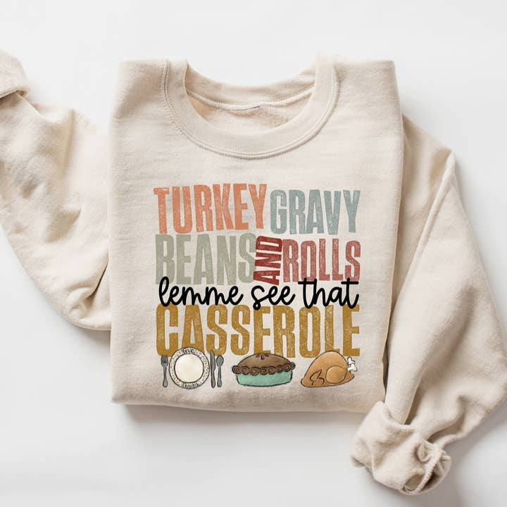 Lass mich den Auflauf sehen | Sweatshirt | für den Großhandel von Southern Comfort Boutique