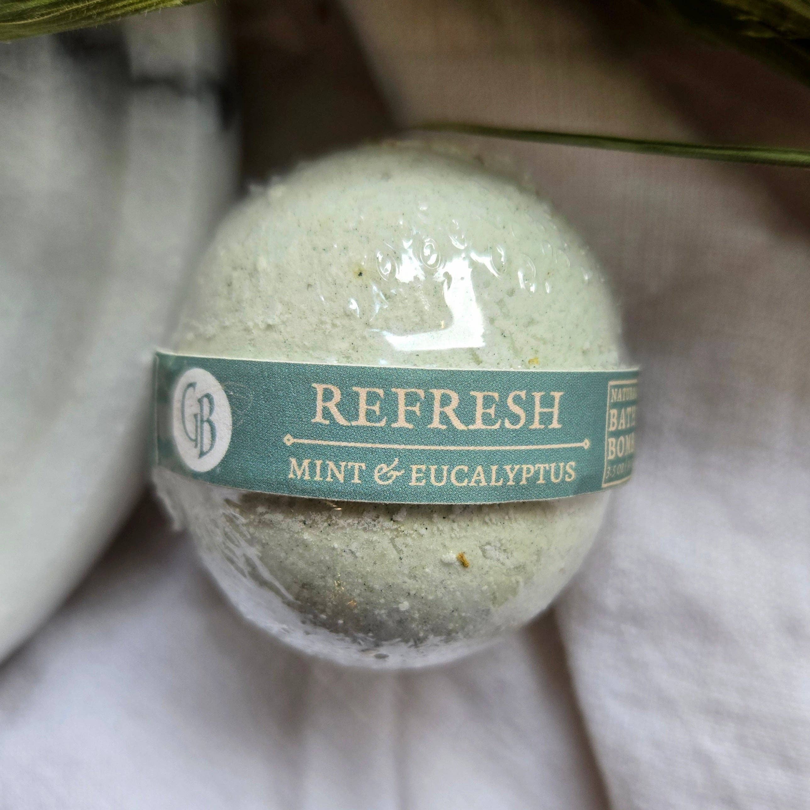 Gnat and Bee - Wholesale Bath Bomb/Fizz - Refresh : Bath Bomb2