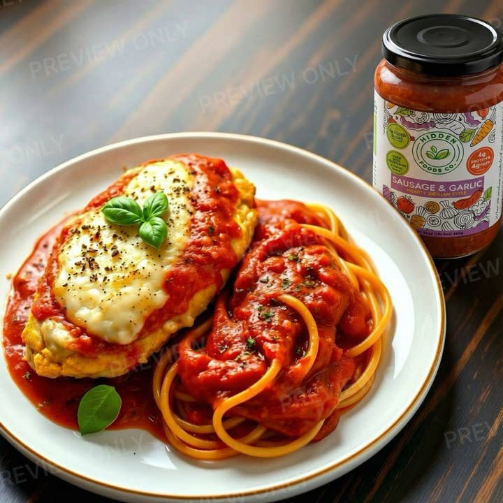 Hidden Foods Co - Wholesale Pasta Sauce - Hidden Foods Sausage and Garlic-Sicilian Inspired Sauce2