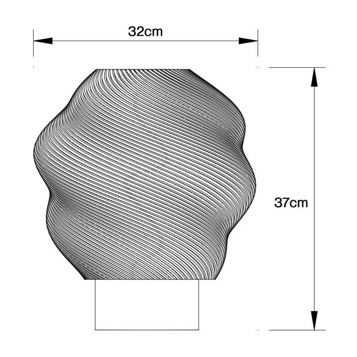 PRZ - Vendita all'ingrosso Lampada da scrivania/d'accento - Grande lampada da tavolo Grande Glace Air3