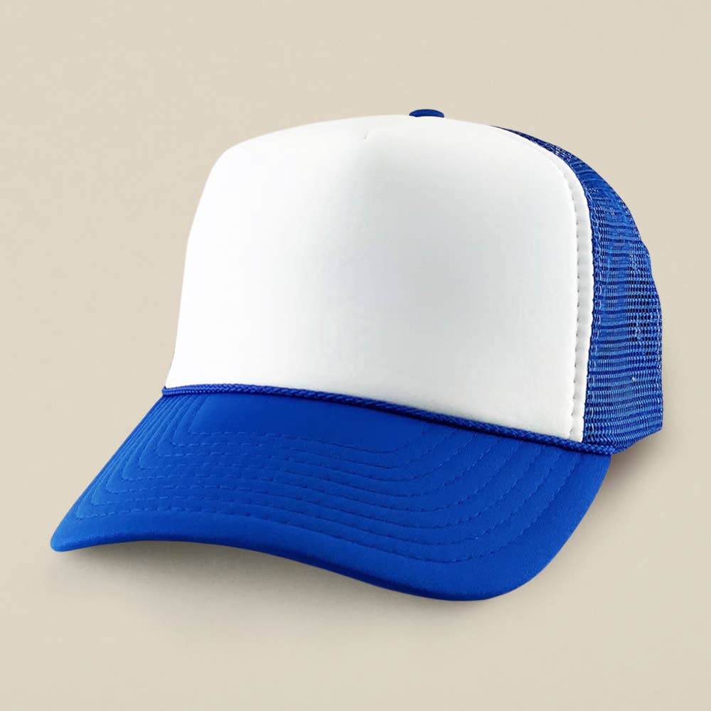 Sensibling Corp. - Wholesale Truckerpet - Dames - Effen tweekleurige truckerpet met mesh achterkant22