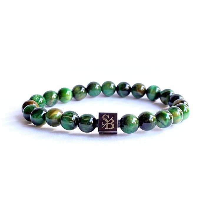 Groene tijgeroogstenen voor wholesale door Stoney Bracelets