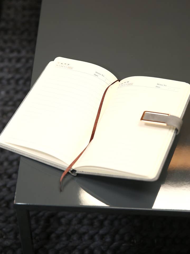 Classic Writing Notebook - Grey for wholesale by Savoy Active