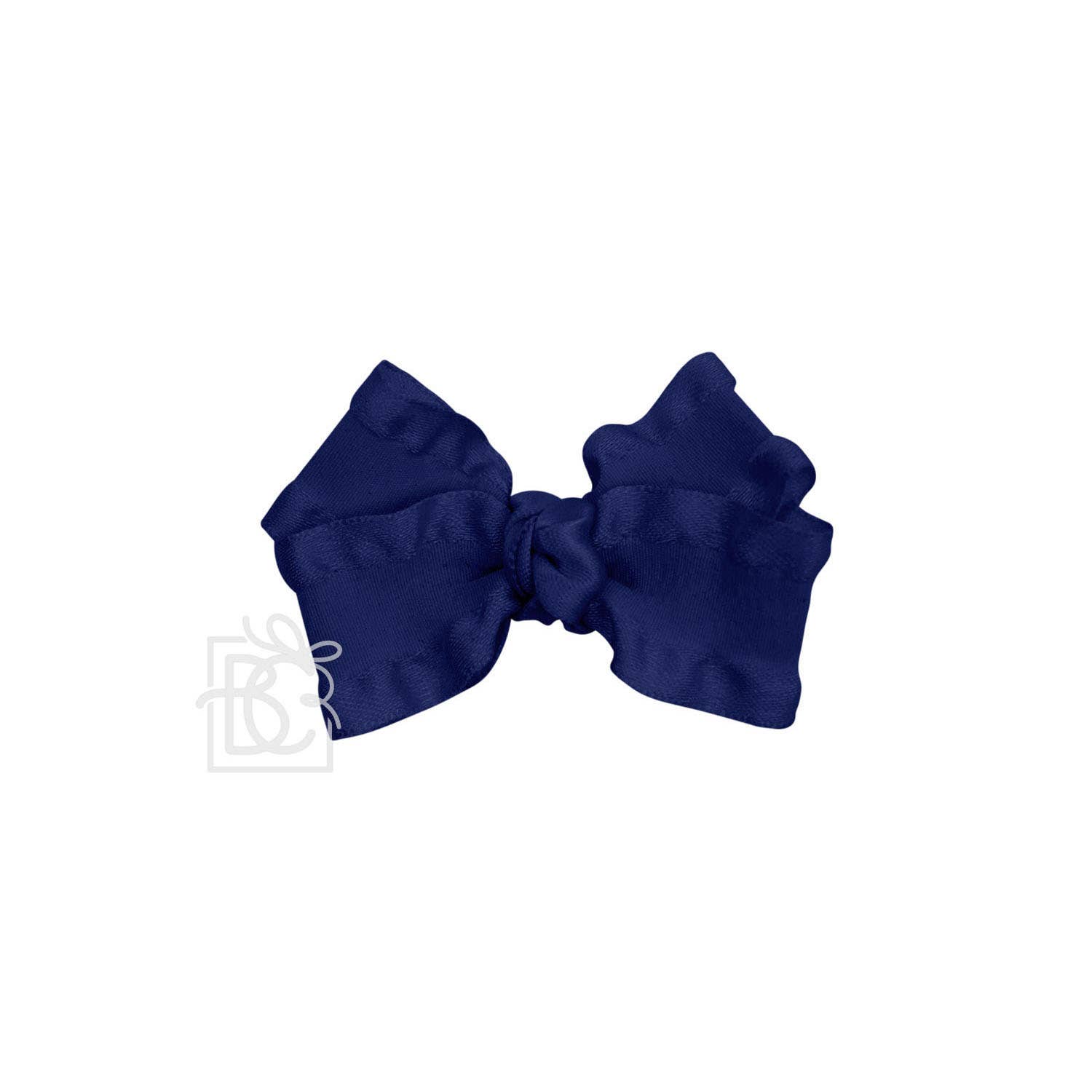 Beyond Creations, LLC - Wholesale Hair Bow - Kids - DOUBLE RUFFLE BOW ON CLIP76