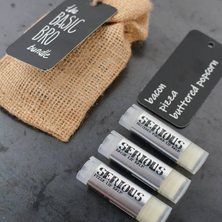 Serious Lip Balm - Wholesale Lip Balm Set - The Basic Bro Lip Balm Bundle