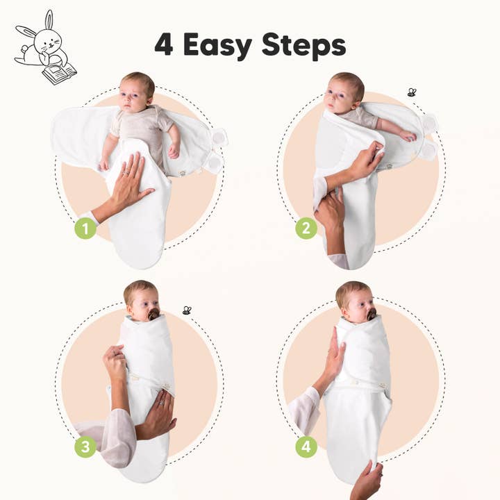 Cloud 3pk Soothe Baby Swaddles 0-3 Months, Sleep Sack for Newborns for wholesale on Faire