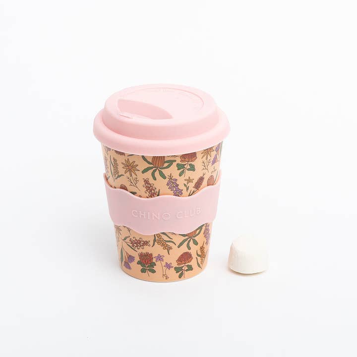 Chino Club - Wholesale Drinking glass/cup - Australian Wildflowers Adult Cup 12 oz