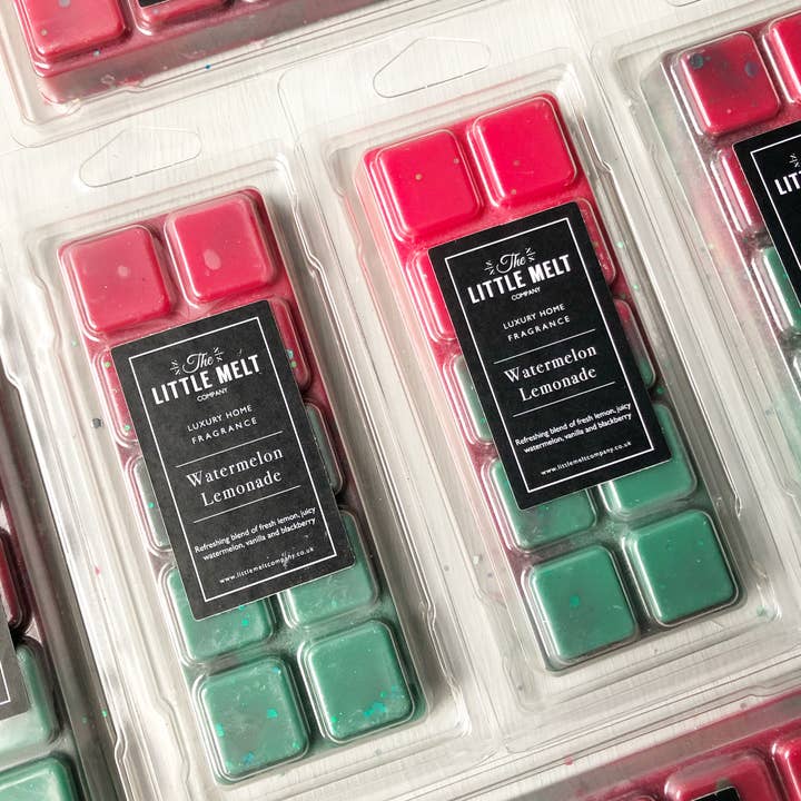 Watermelon Lemonade Wax Melt Snap Bar for wholesale by The Little Melt Company