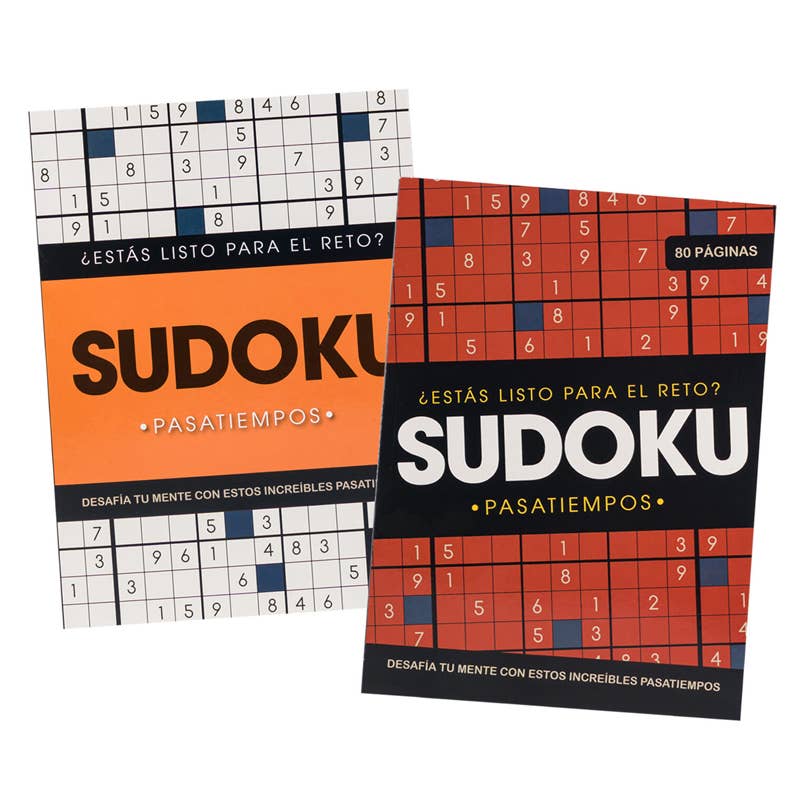 Deluxe Import Trading - Venta al por mayor Puzle - Adultos - LIBRO DE SUDOKU - 80 PÁGINAS VARIADAS EN ESPAÑOL0