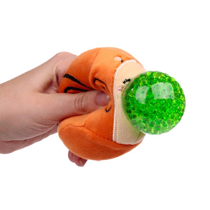 Puckator Ltd - Wholesale Stress Relief Ball/Dough - Queasy Squeezies Adoramals Garden Plush Squeezy Toy