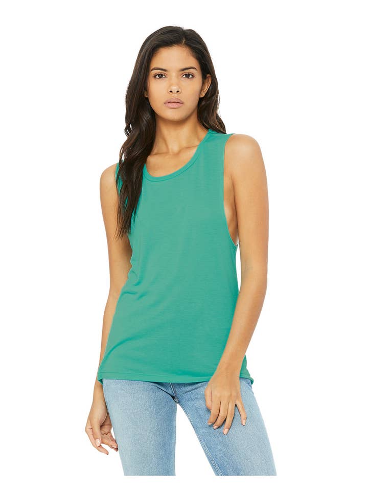 Total Apparel - Wholesale Tank Top - Women's - Bella Canvas Ladies' Flowy Scoop Muscle Tank | B880338