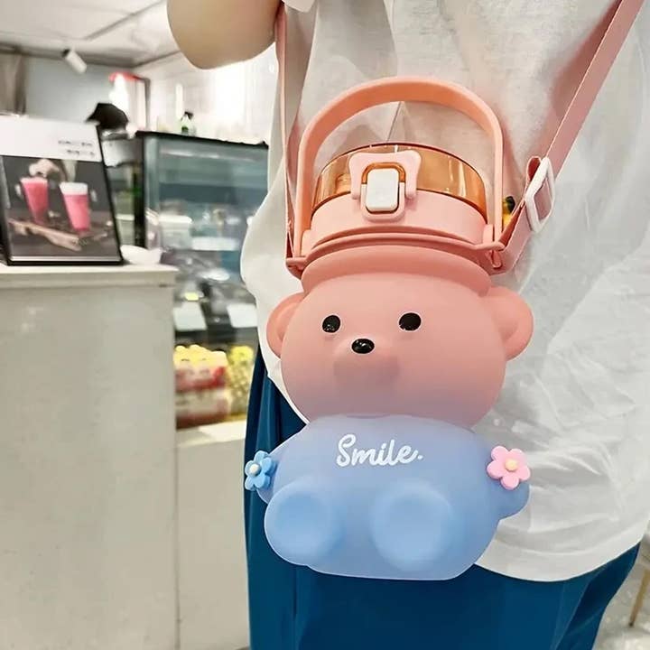 Haaro - Wholesale Water Bottle - Attractive Bear Water Bottle For Kids - Assorted