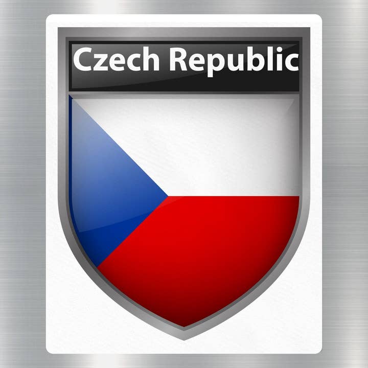 Czech Republic Travel Sticker for wholesale by GraffMerch.com