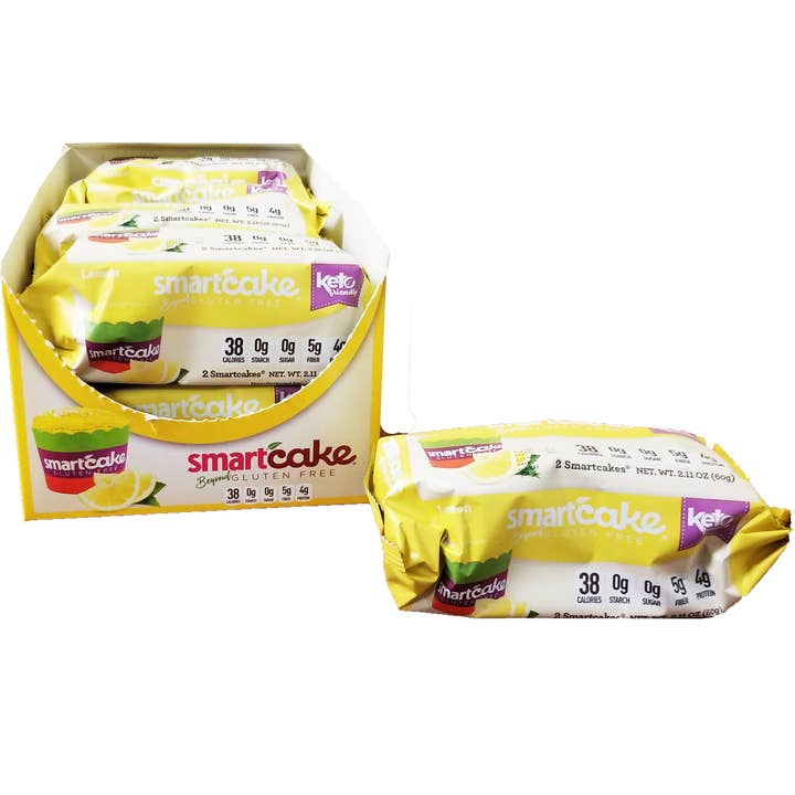Smart Baking Company - Wholesale Cake - Lemon SmartCake 8-pack