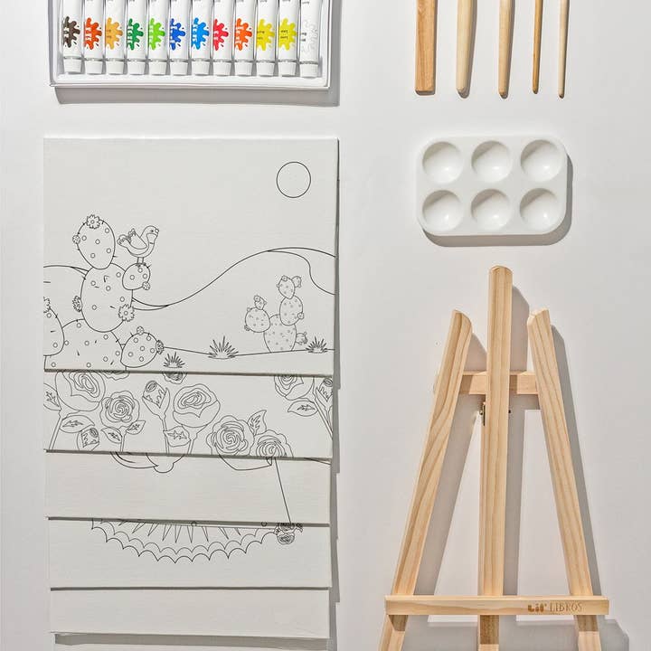 Lil' Libros ~ Bilingual Children's Books & Games - Wholesale Art Set - Kids & Baby - Lil' Guadalupe Art Kit (Bilingual: English and Spanish)