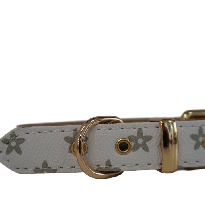 BARK by DOG - Wholesale Pet Collar - Dog - Tropez White Luxury Collar