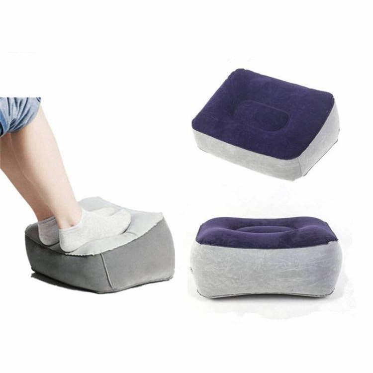 VIGOR – wholesale Lumbar pillow – Travel Soft Flocking Adults Inflatable Foot Rest Pillow(10 P20