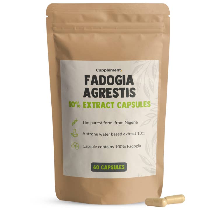 Cupplement – wholesale Oral supplement/vitamin – Fadogia Agrestis 10% Extract - 60 Capsules - Highest Quality
