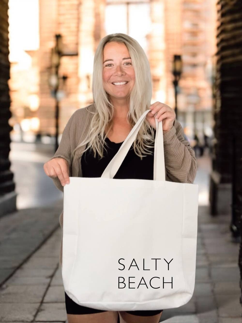 521handmade - Wholesale Tote Bag - Women's - Salty Beach Canvas Tote Bag2