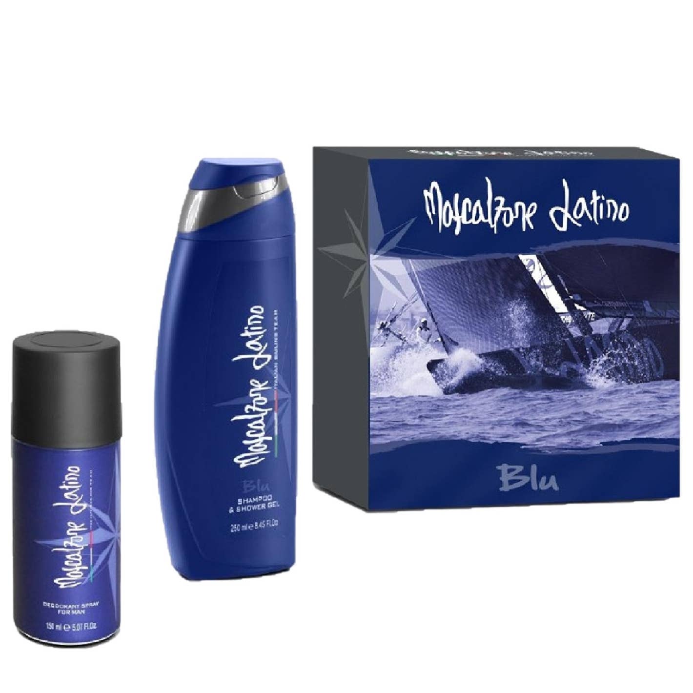 Jactal - Wholesale Bath & Body Set - Mascalzone Latino Shampoo & Deodorant Shower Set0