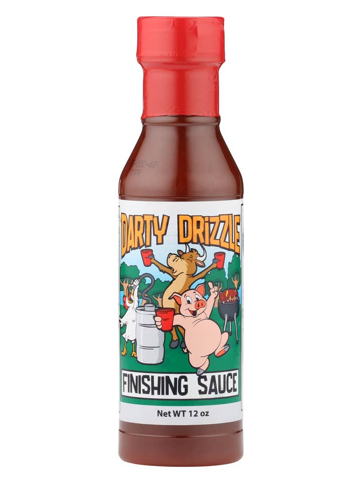 Darty Drizzle Sweet & Tangy BBQ Sauce for wholesale by CornCookers BBQ Products