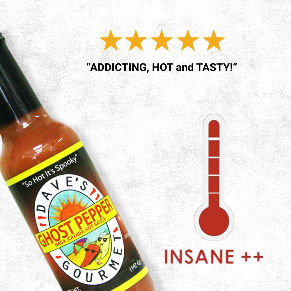 Dave’s Gourmet LLC - Wholesale Hot Sauce - Ghost Pepper Hot Sauce2